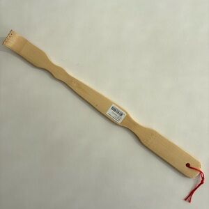 Wooden Back Scratcher with Red String - New